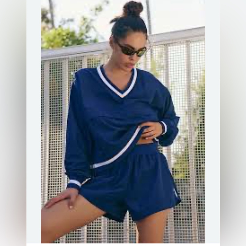 FP Movement by Free People Classic Set Navy Athletic Shorts